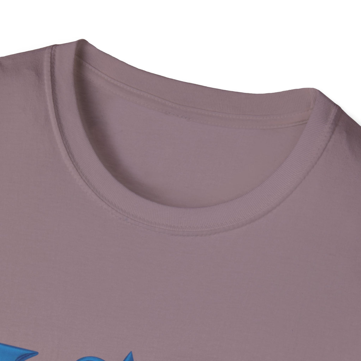 Jesus Blue Scroll Shirt, Christian Faith Tee