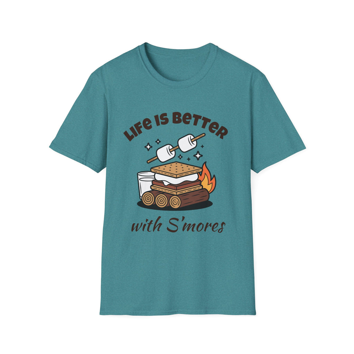 Life Is Better with S'mores Shirt, Funny Camping Tee