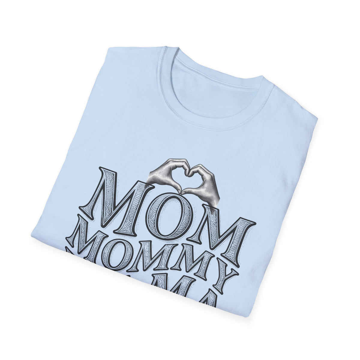 Mom Mommy Mama Mother Light Colored Shirt, Until the End of Time Mom Tee