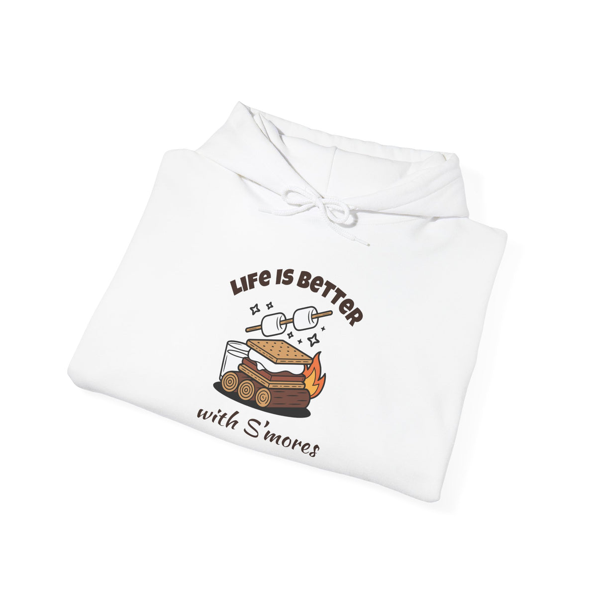 Life Is Better with S'mores Hoodie, Funny Camping Sweatshirt