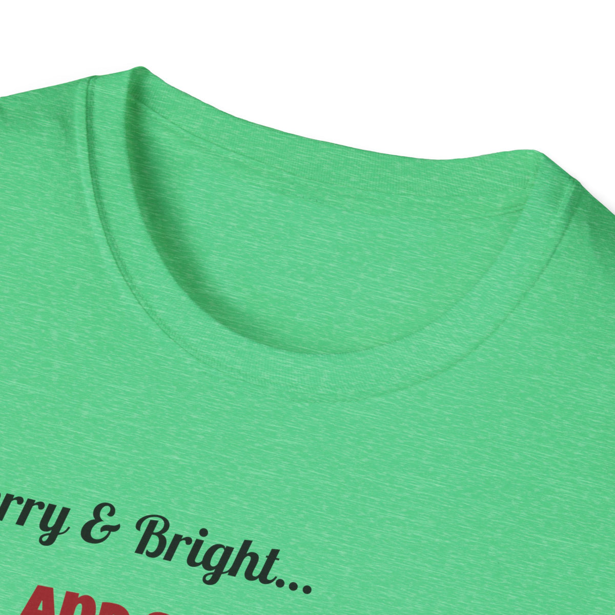 Merry and Bright and Slightly Dead Shirt, Dancing Skeletons Christmas Tee