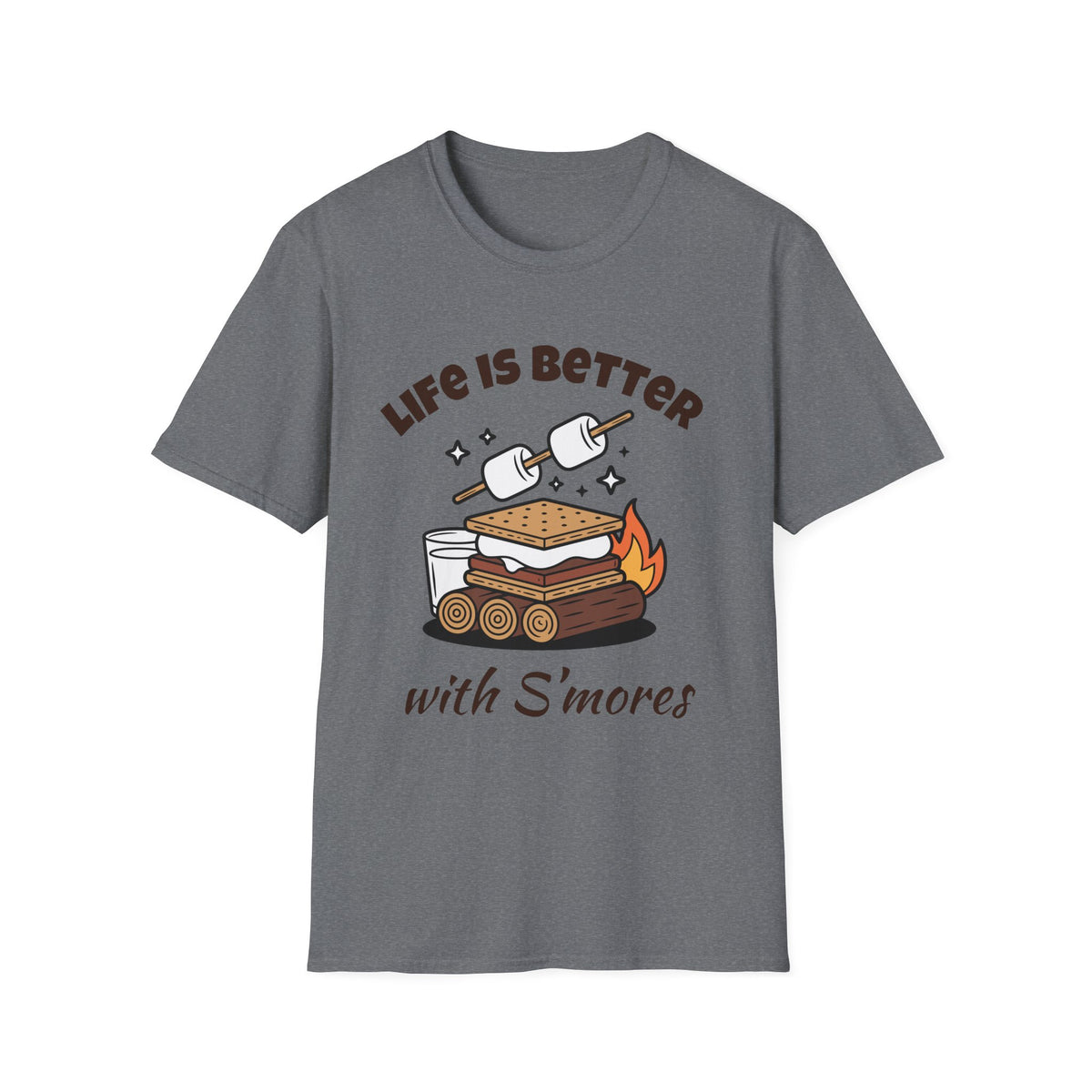 Life Is Better with S'mores Shirt, Funny Camping Tee