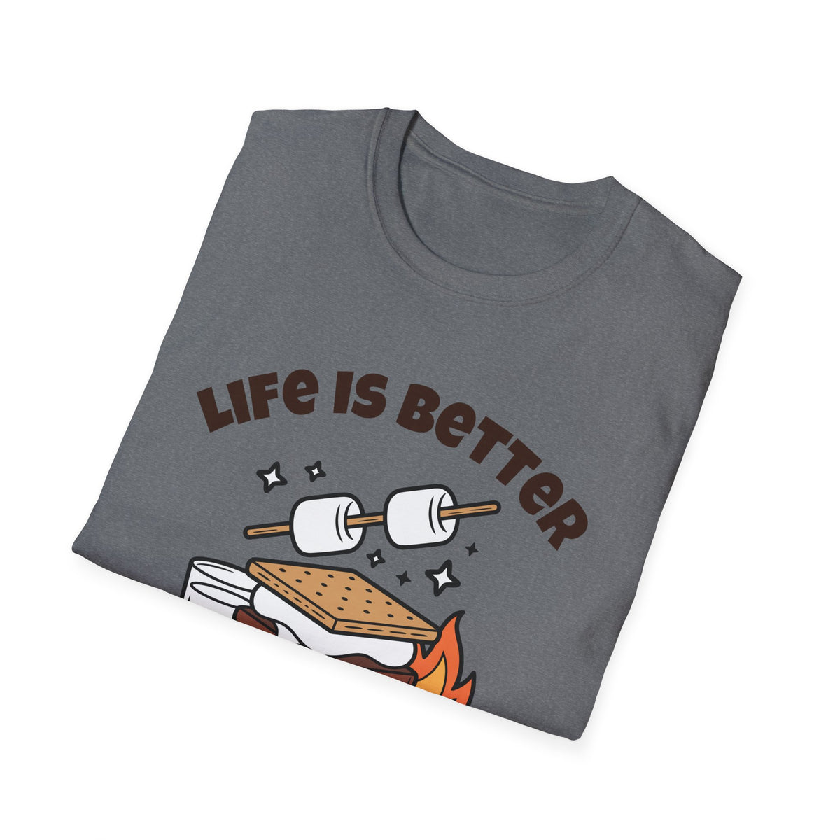 Life Is Better with S'mores Shirt, Funny Camping Tee