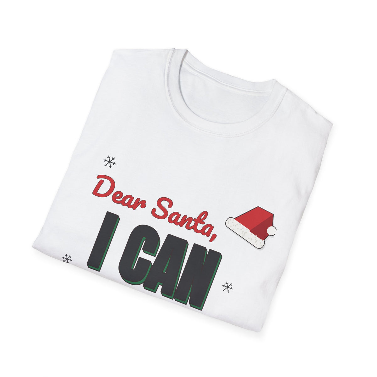 Dear Santa I Can Explain Shirt, Funny Christmas Tee