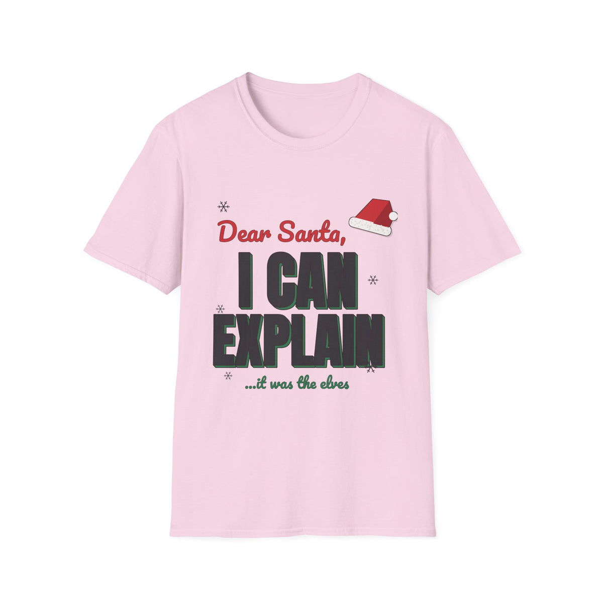 Dear Santa I Can Explain Shirt, Funny Christmas Tee