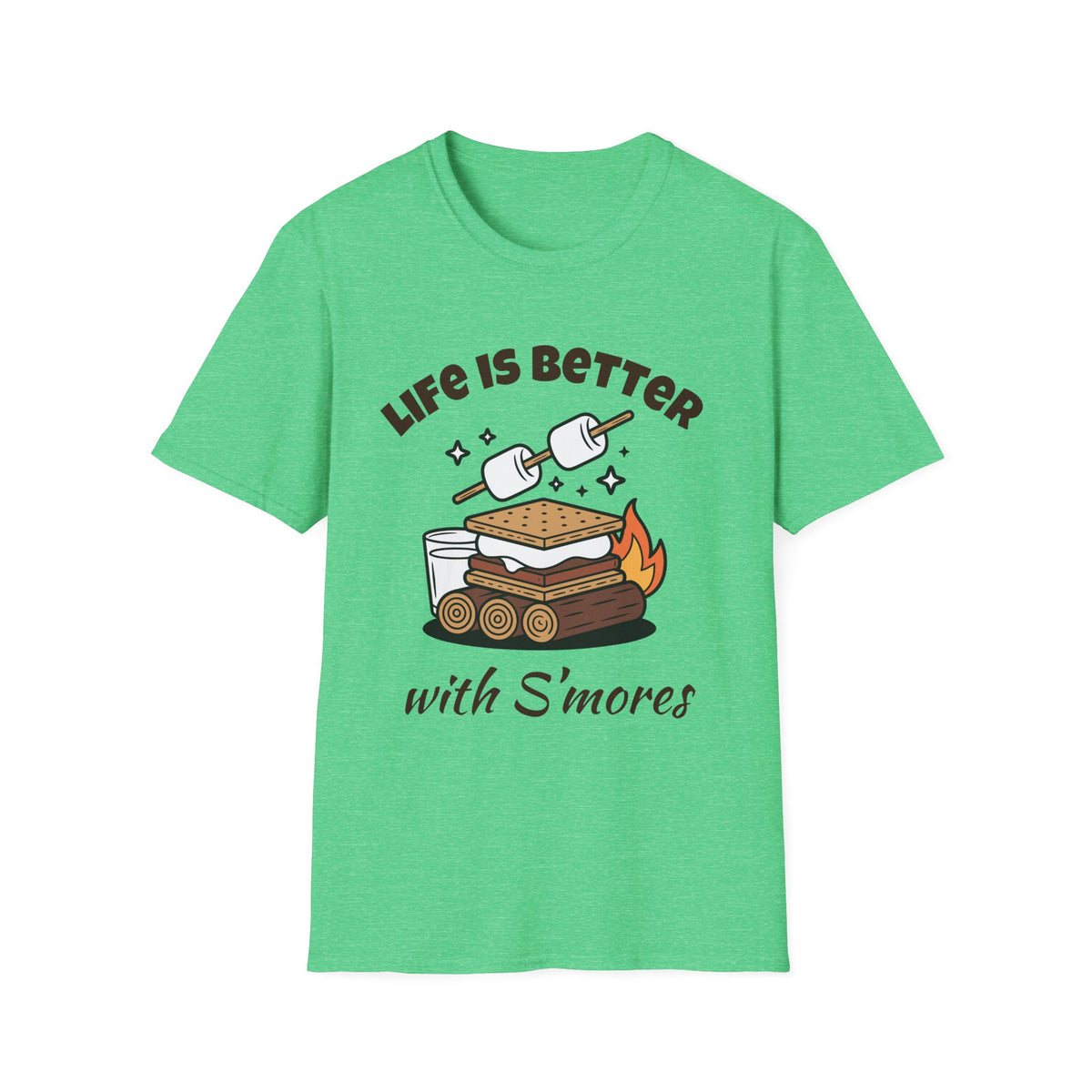 Life Is Better with S'mores Shirt, Funny Camping Tee