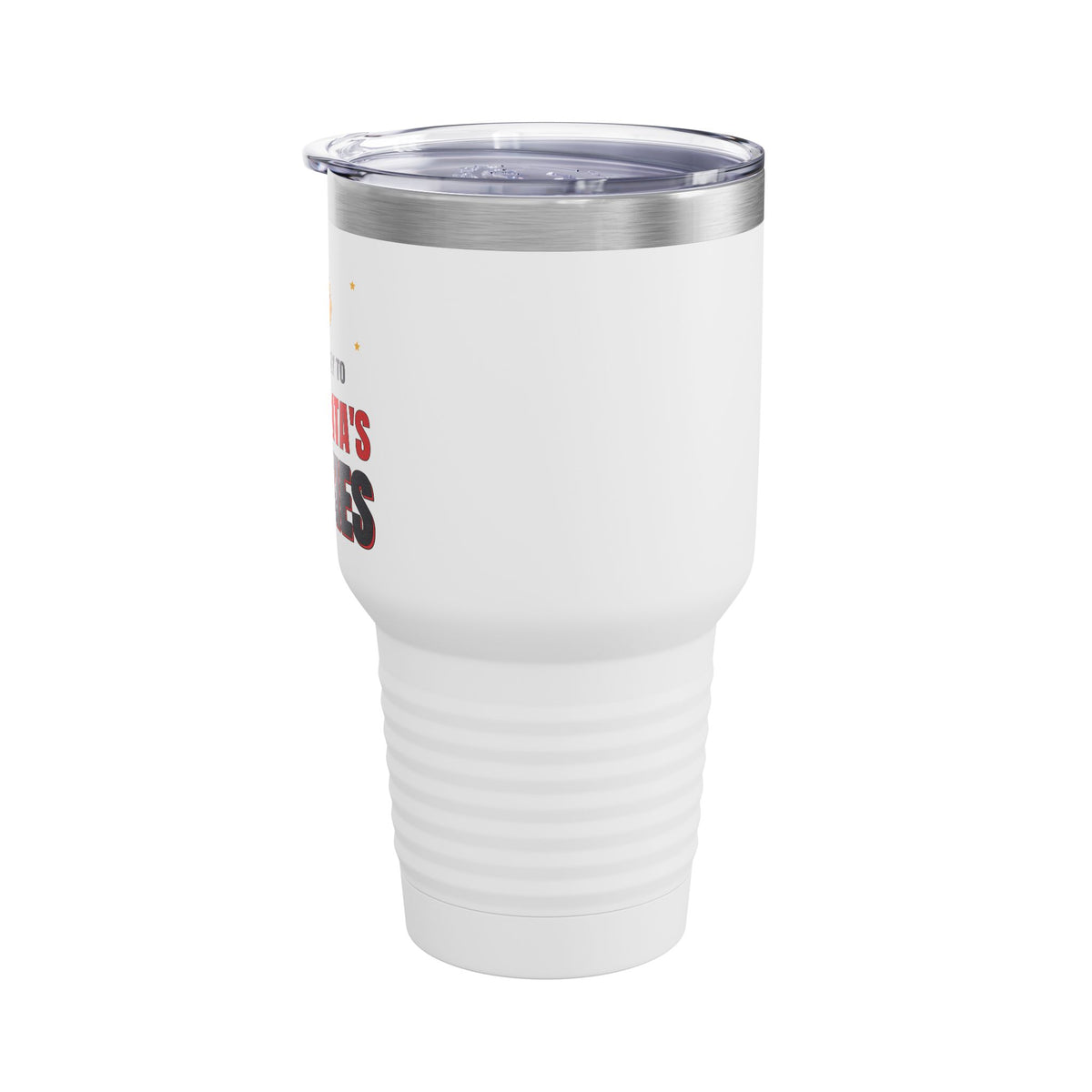 Most Likely to Eat Santa's Cookies 30oz White Tumbler, Funny Christmas Cup