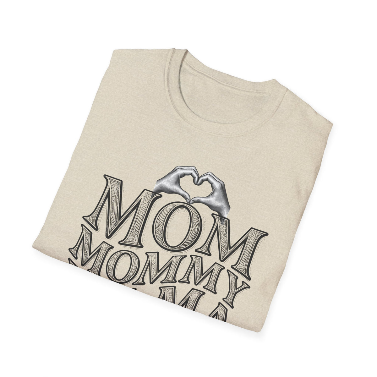 Mom Mommy Mama Mother Light Colored Shirt, Until the End of Time Mom Tee