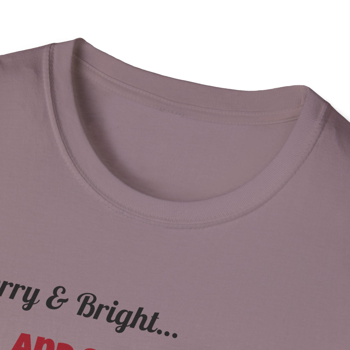Merry and Bright and Slightly Dead Shirt, Dancing Skeletons Christmas Tee
