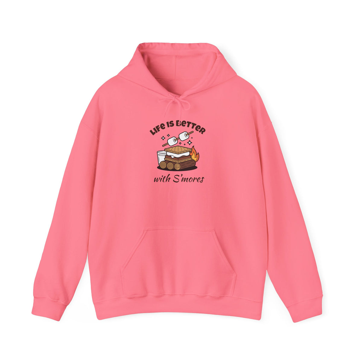 Life Is Better with S'mores Hoodie, Funny Camping Sweatshirt