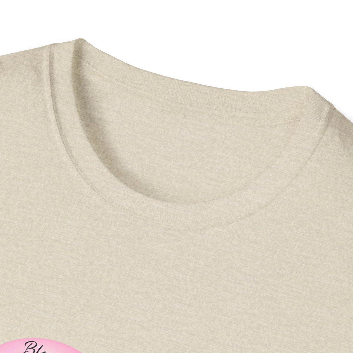 Mom Word Art Heart Light Colored Shirt, Pink Heart Mom Tee