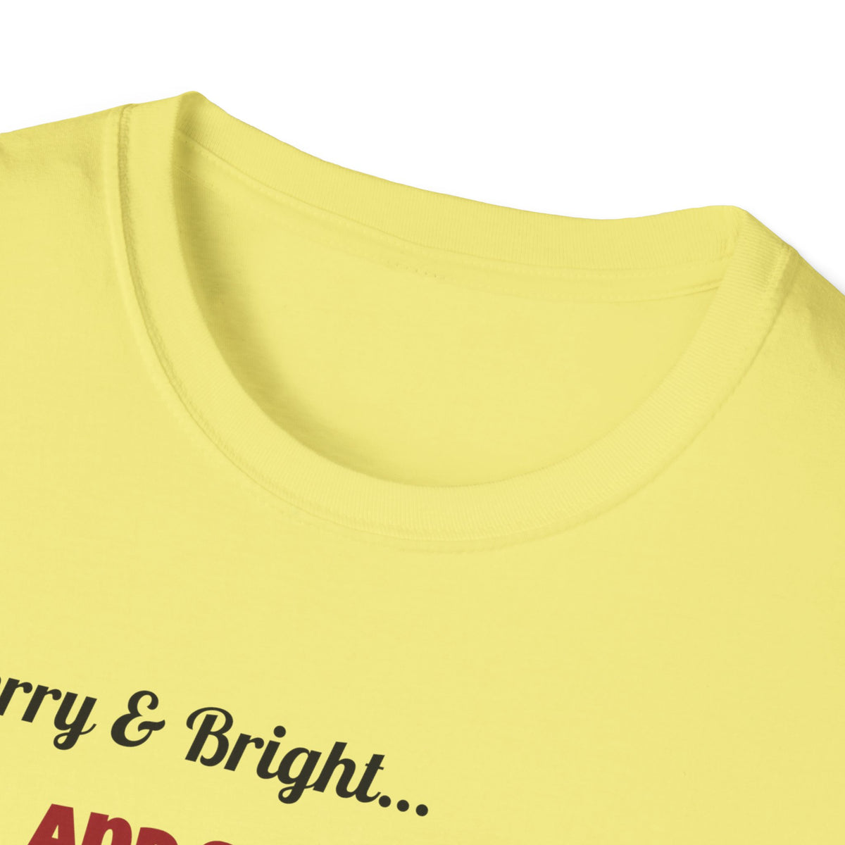 Merry and Bright and Slightly Dead Shirt, Dancing Skeletons Christmas Tee