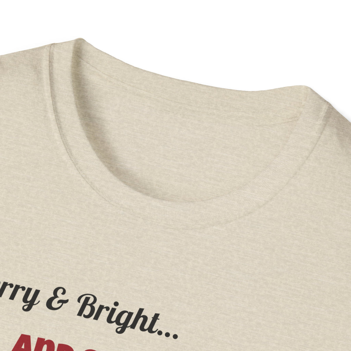 Merry and Bright and Slightly Dead Shirt, Dancing Skeletons Christmas Tee