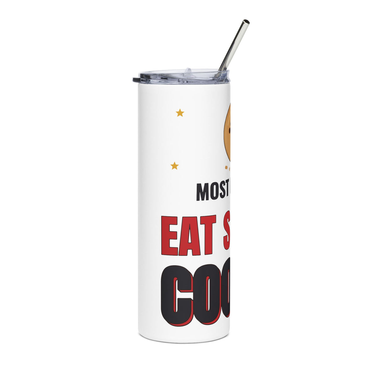 Most Likely to Eat Santa's Cookies 20oz Colored Tumbler, Funny Christmas Cup