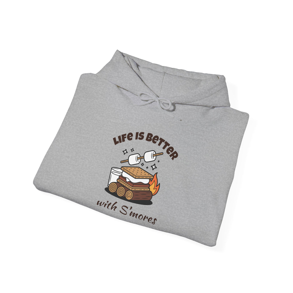 Life Is Better with S'mores Hoodie, Funny Camping Sweatshirt