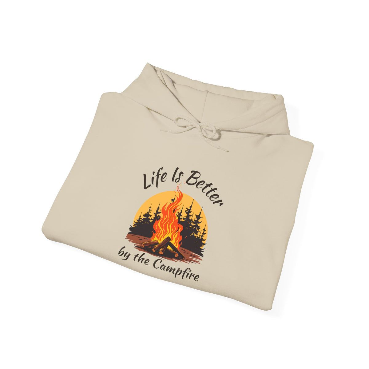 Copy of Copy of Life Is Better by the Campfire Hoodie, Camping Lover Sweatshirt