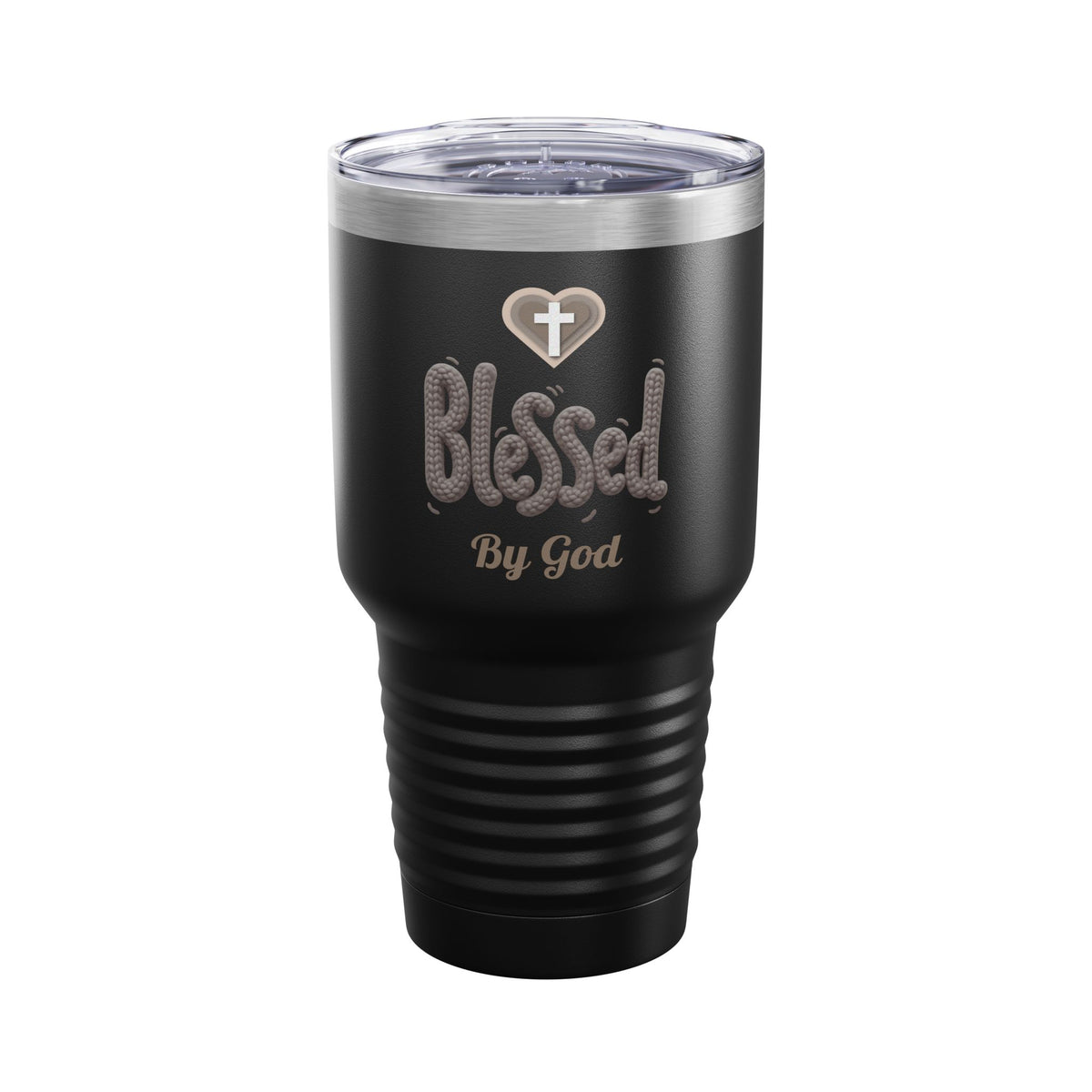 Blessed By God 30oz Tumbler, Christian Cup