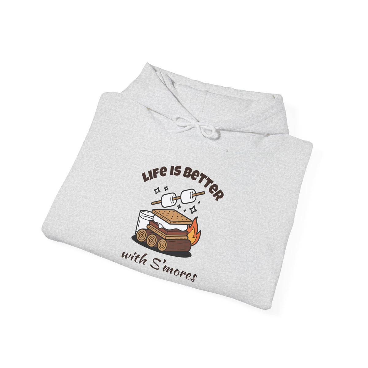 Life Is Better with S'mores Hoodie, Funny Camping Sweatshirt