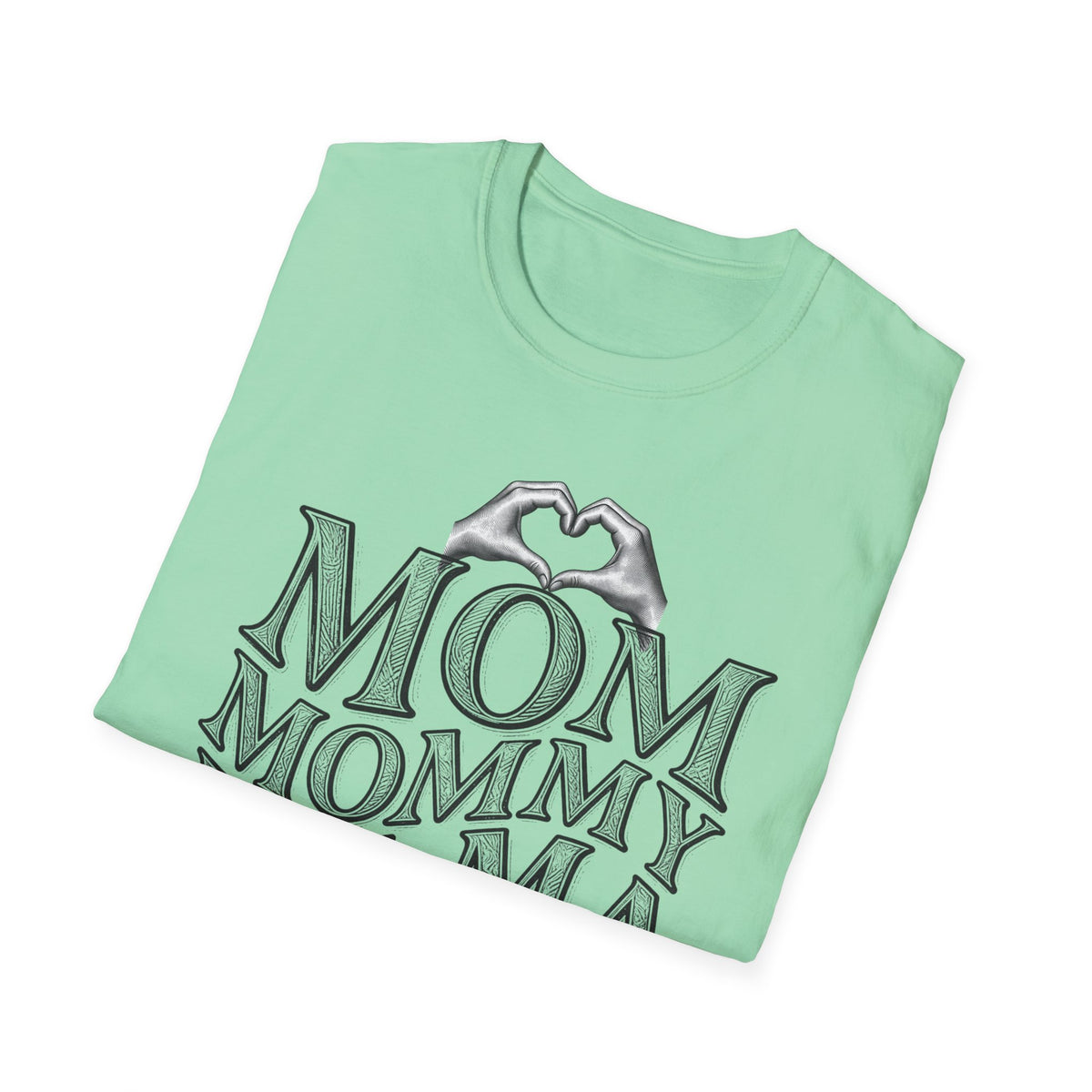 Mom Mommy Mama Mother Light Colored Shirt, Until the End of Time Mom Tee