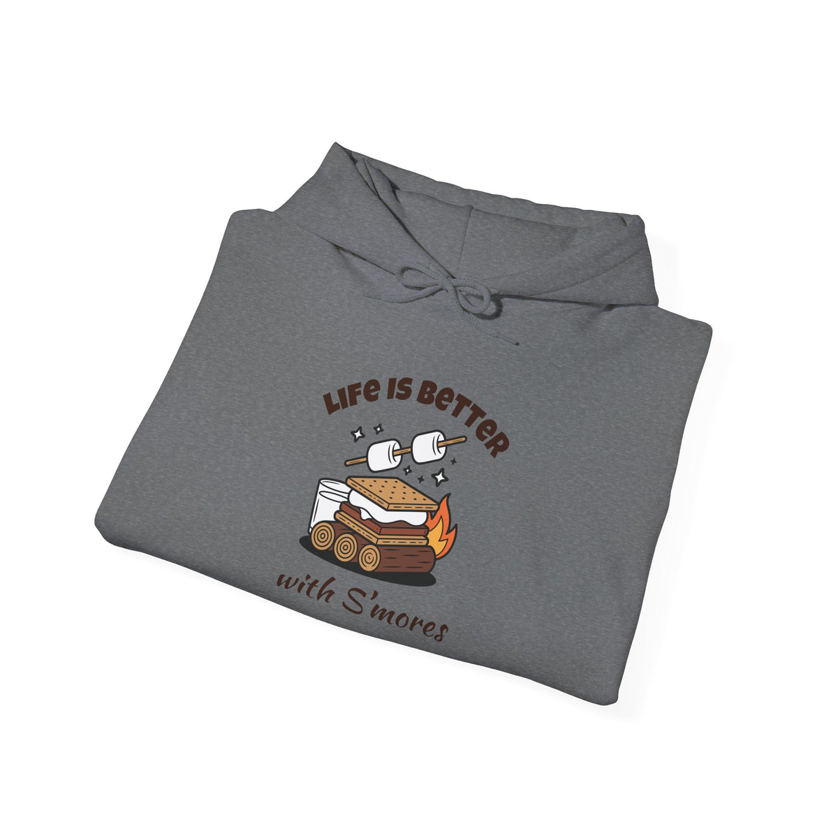 Life Is Better with S'mores Hoodie, Funny Camping Sweatshirt