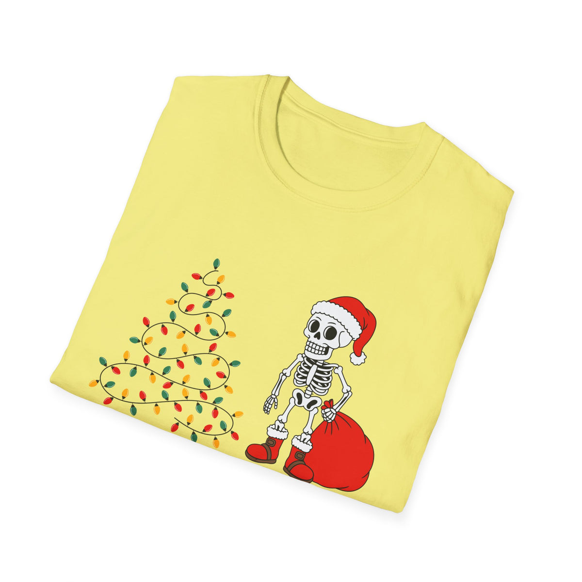 Santa Claws Is Coming to Town Shirt, Funny Skeleton Christmas Tee