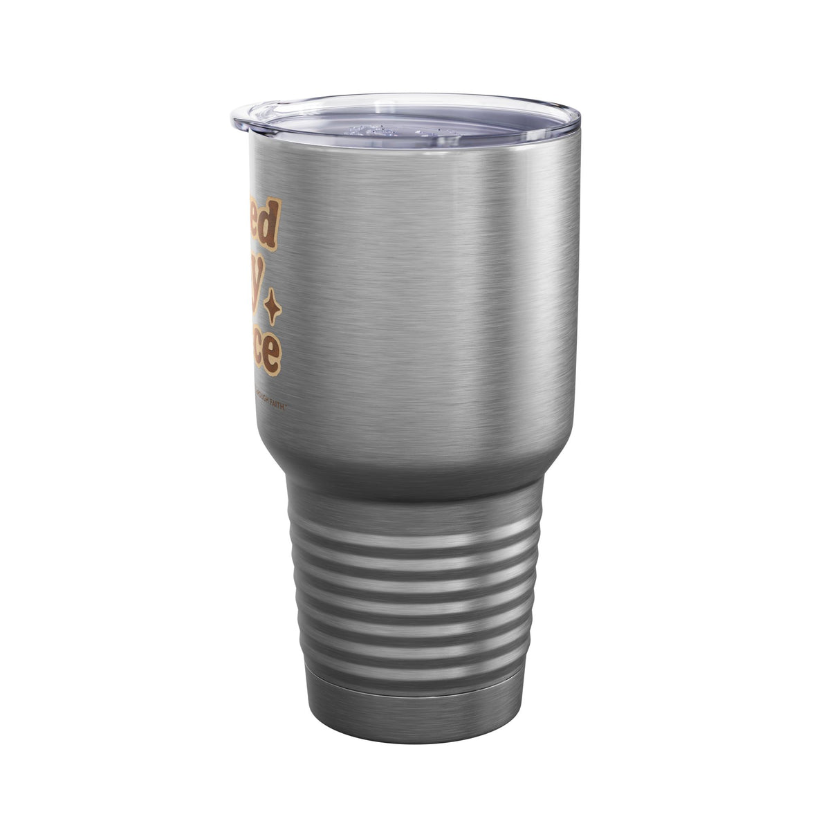 Saved By Grace 30oz Tumbler, Ephesians 2:8 Christian Cup