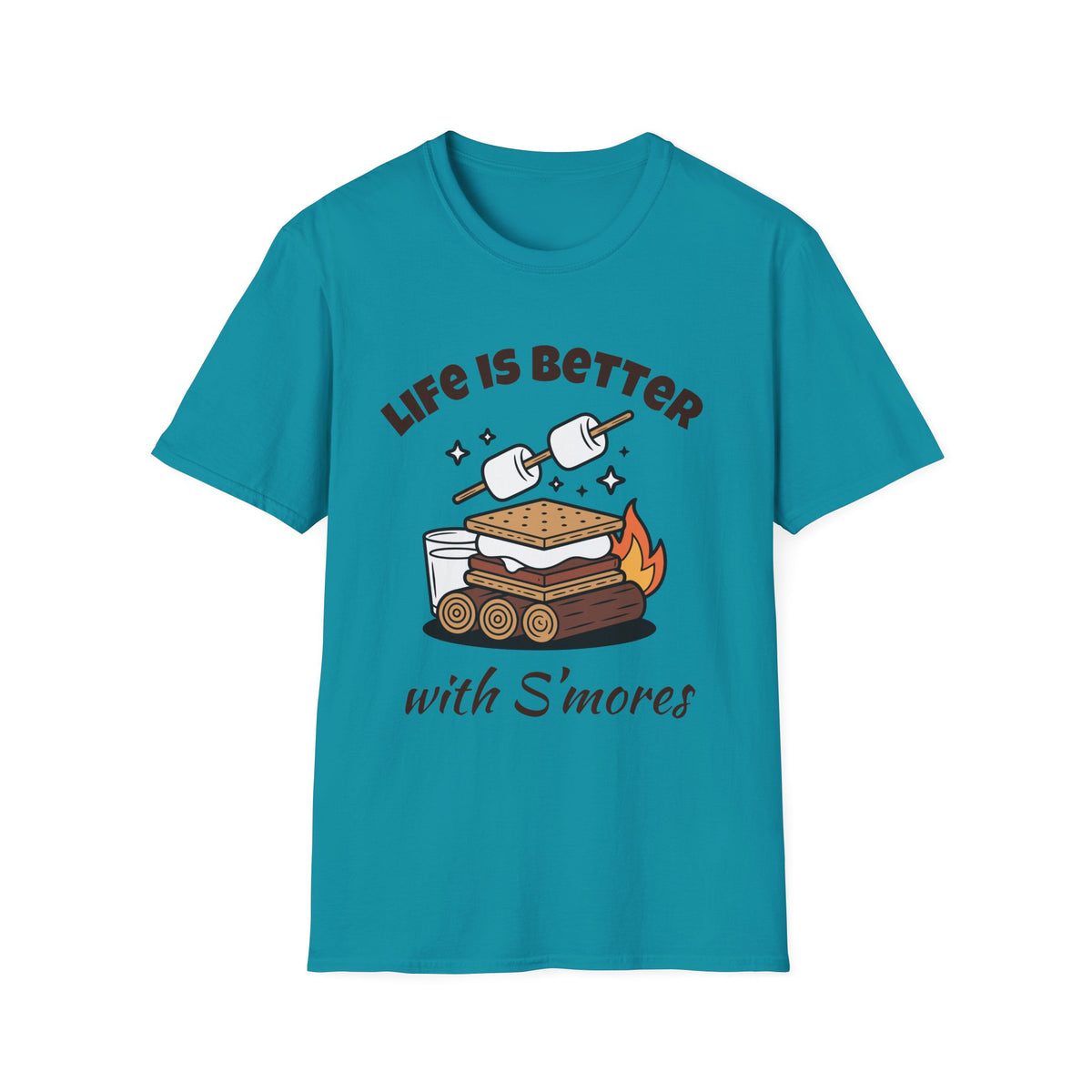 Life Is Better with S'mores Shirt, Funny Camping Tee