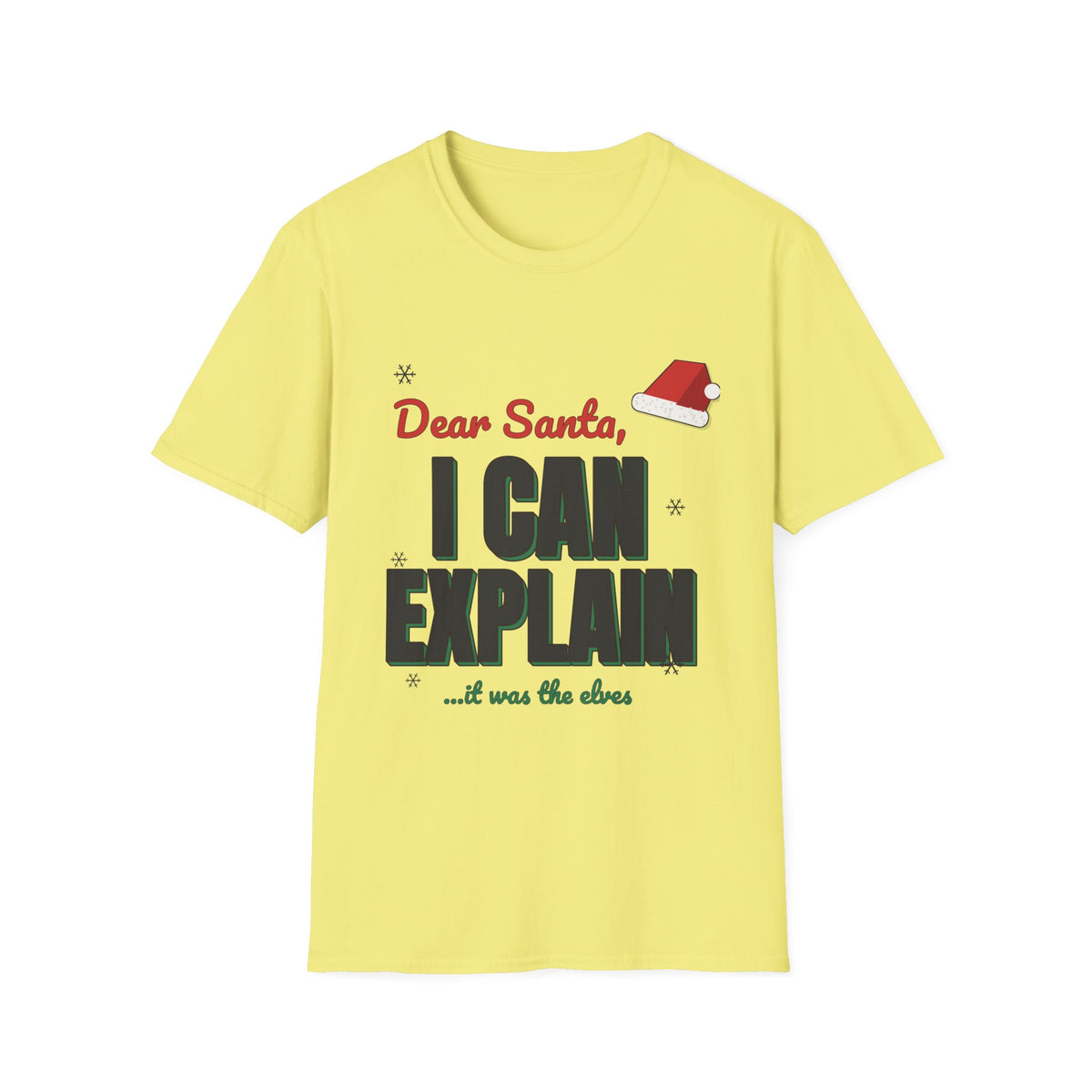 Dear Santa I Can Explain Shirt, Funny Christmas Tee