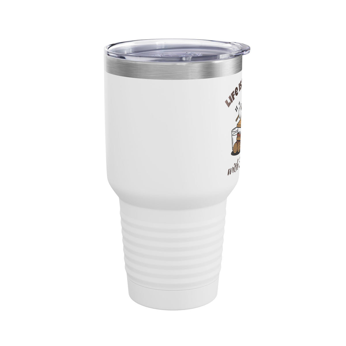 Life Is Better with S'mores 30oz Tumbler, Camping Cup