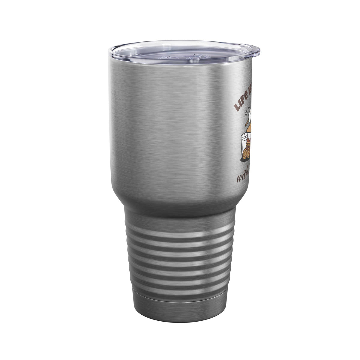 Life Is Better with S'mores 30oz Tumbler, Camping Cup