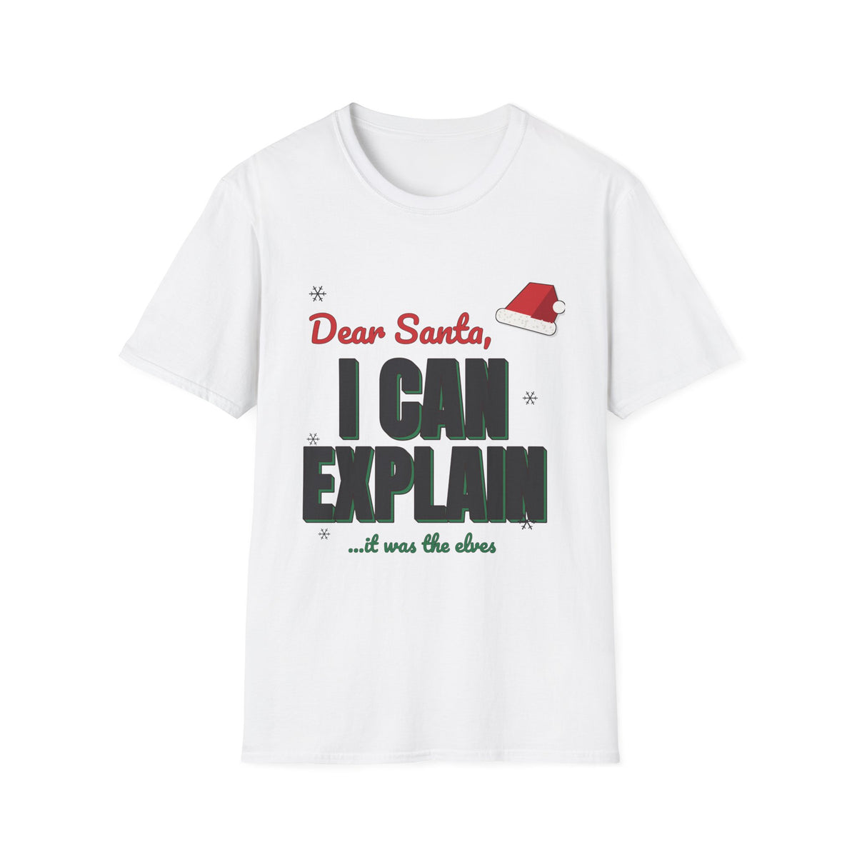 Dear Santa I Can Explain Shirt, Funny Christmas Tee