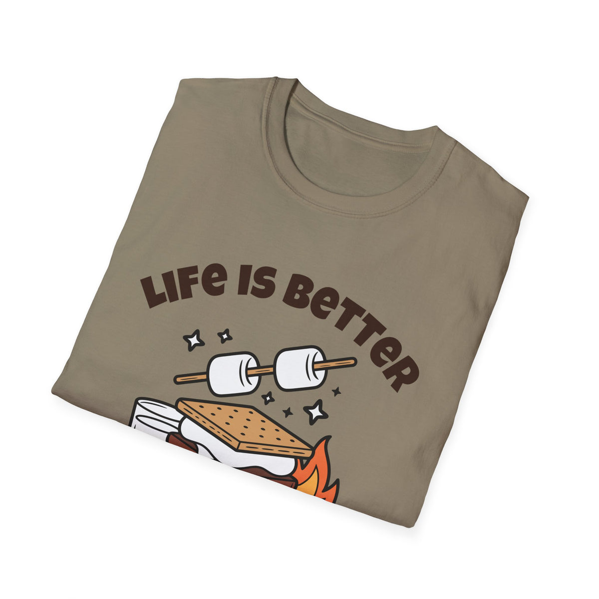 Life Is Better with S'mores Shirt, Funny Camping Tee