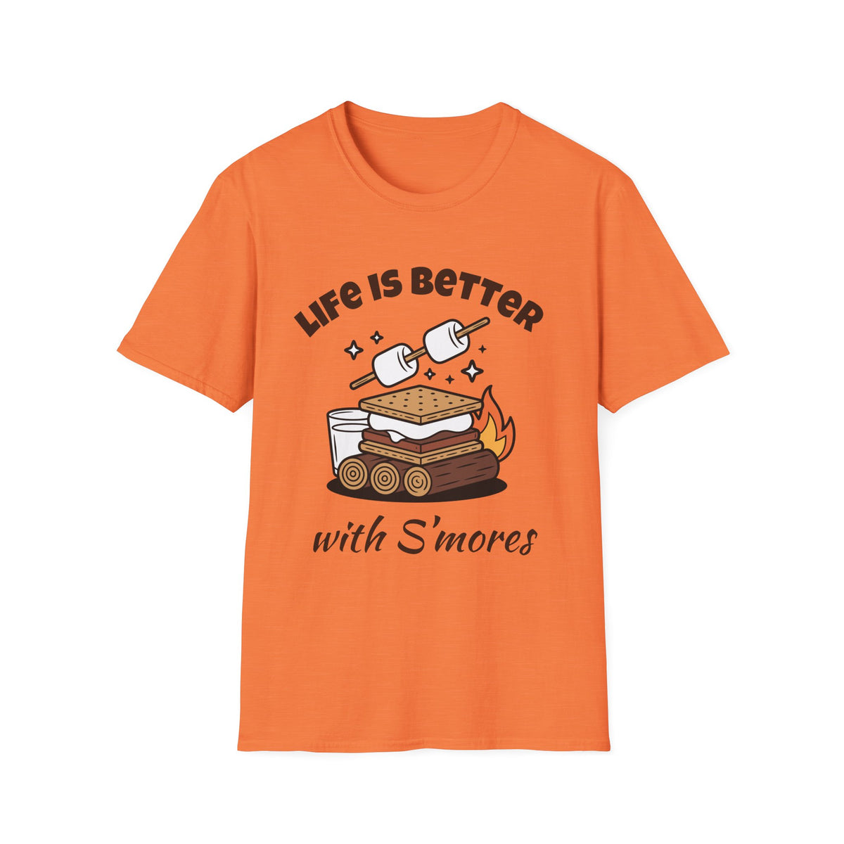 Life Is Better with S'mores Shirt, Funny Camping Tee