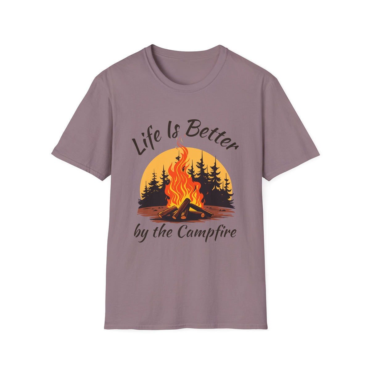 Life Is Better by the Campfire Shirt, Camping Lover Tee