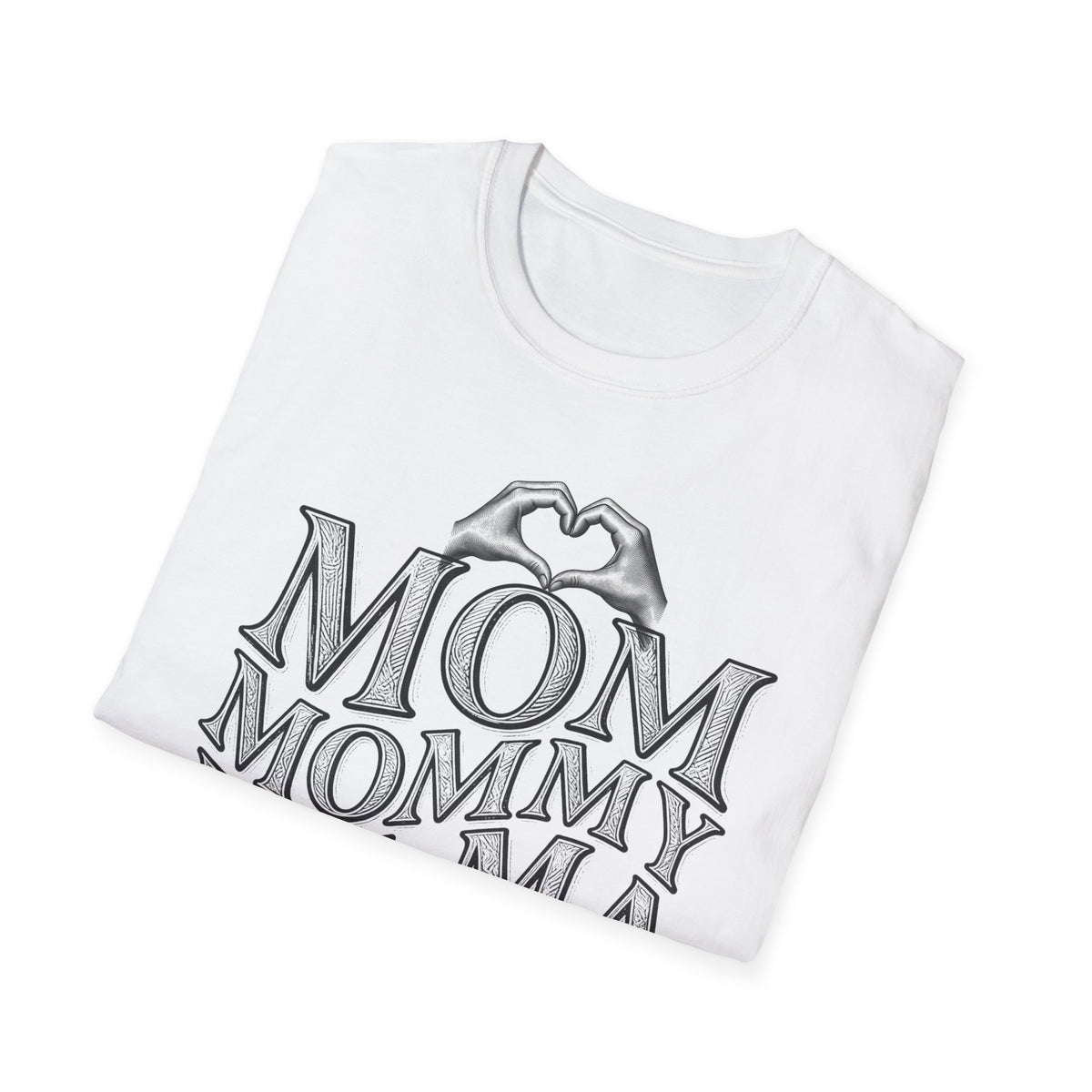 Mom Mommy Mama Mother Light Colored Shirt, Until the End of Time Mom Tee