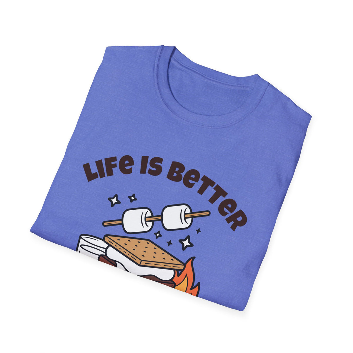 Life Is Better with S'mores Shirt, Funny Camping Tee