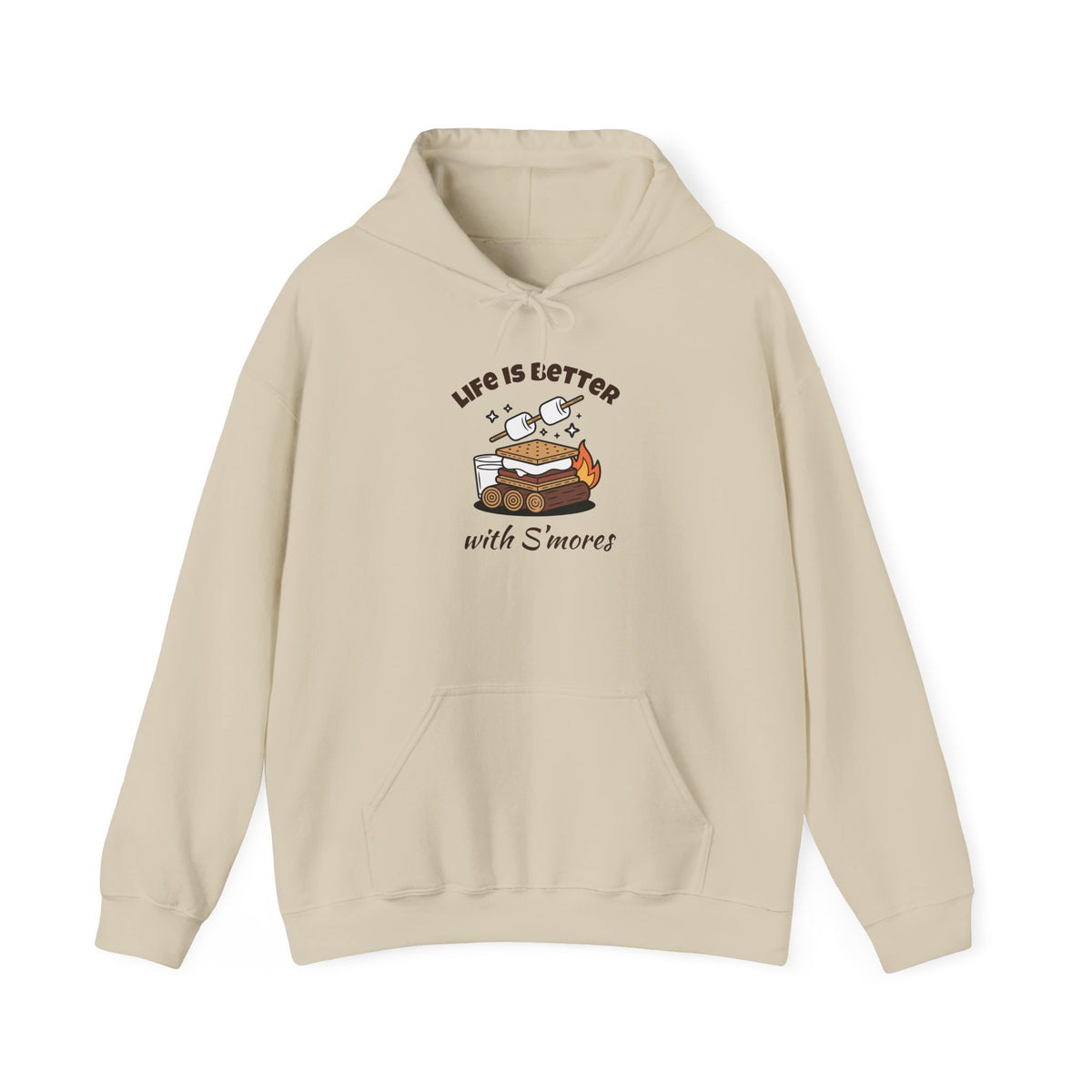 Life Is Better with S'mores Hoodie, Funny Camping Sweatshirt