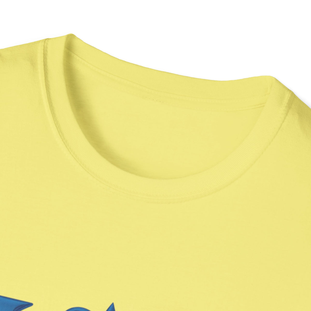 Jesus Blue Scroll Shirt, Christian Faith Tee