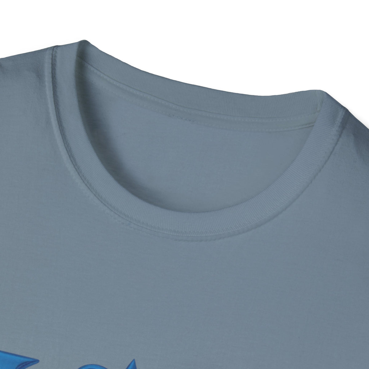 Jesus Blue Scroll Shirt, Christian Faith Tee