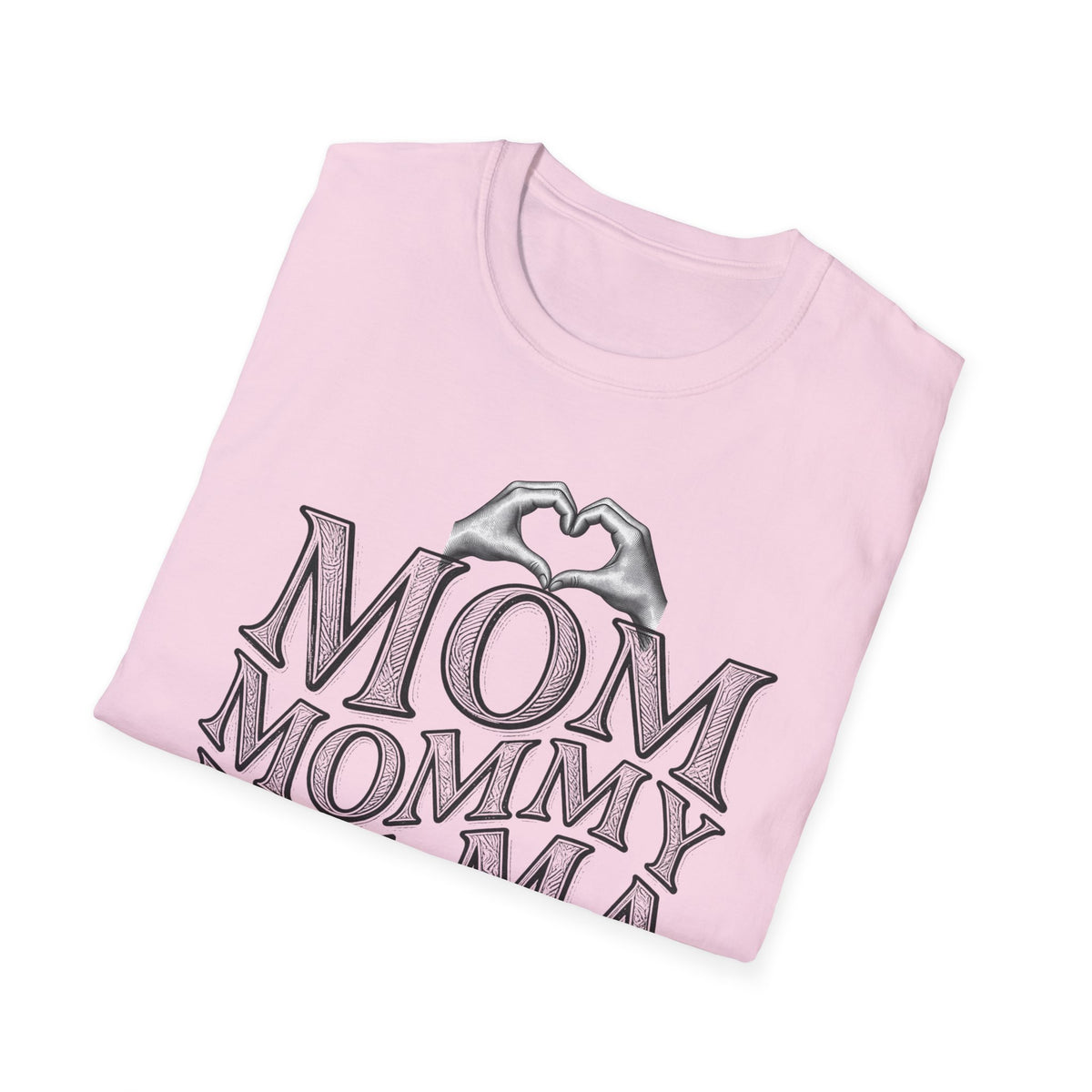 Mom Mommy Mama Mother Light Colored Shirt, Until the End of Time Mom Tee