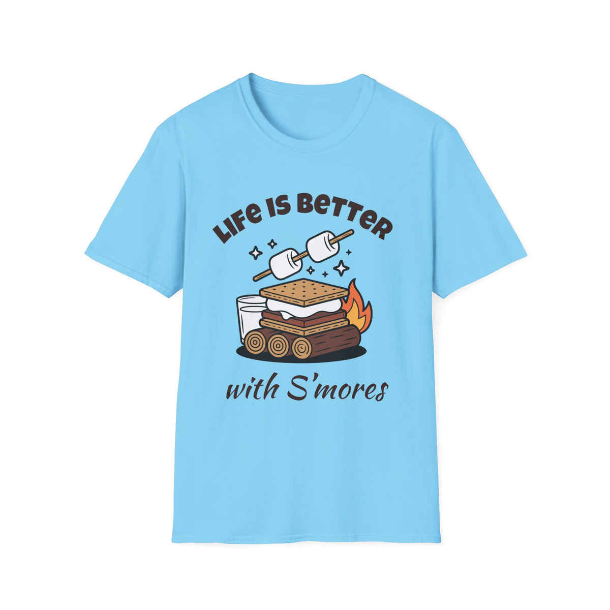 Life Is Better with S'mores Shirt, Funny Camping Tee