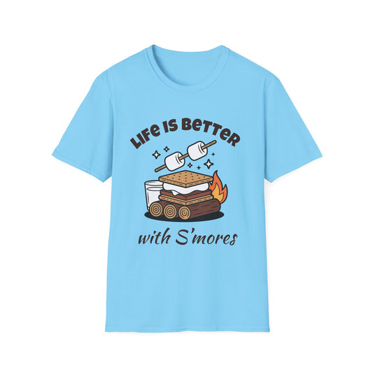 Life Is Better with S'mores Shirt, Funny Camping Tee