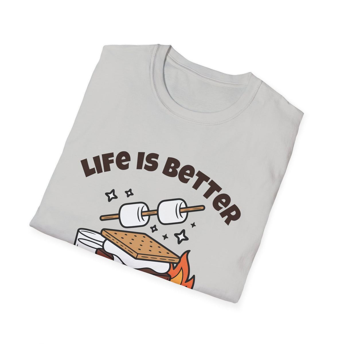 Life Is Better with S'mores Shirt, Funny Camping Tee