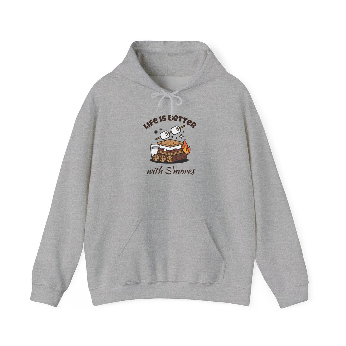 Life Is Better with S'mores Hoodie, Funny Camping Sweatshirt