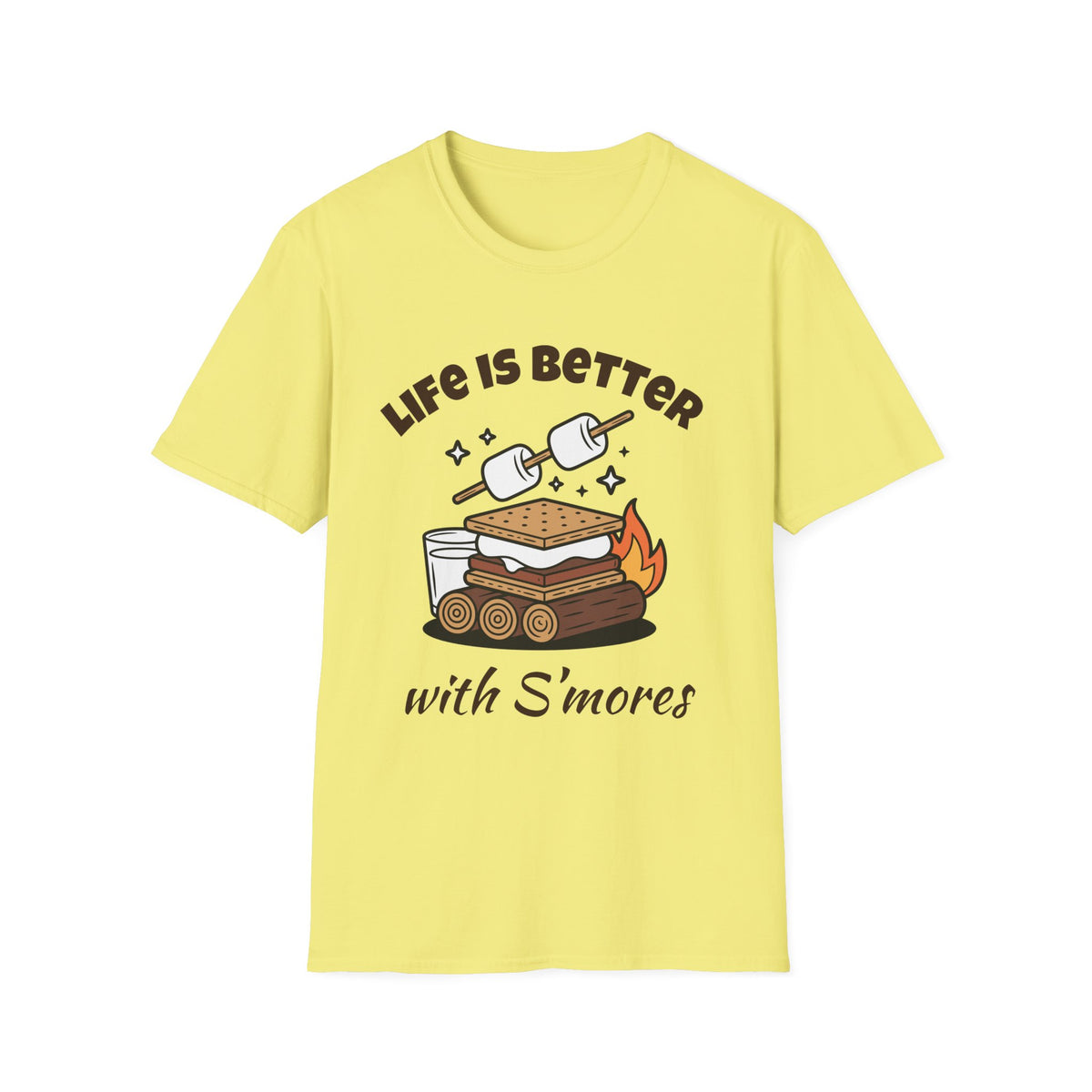 Life Is Better with S'mores Shirt, Funny Camping Tee