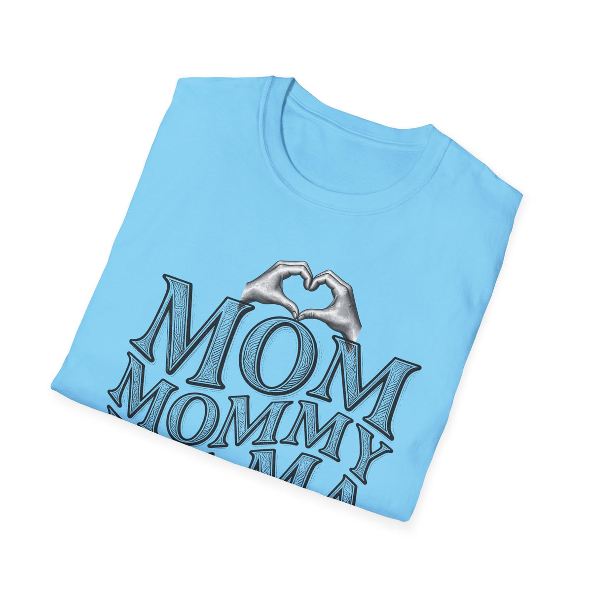 Mom Mommy Mama Mother Light Colored Shirt, Until the End of Time Mom Tee