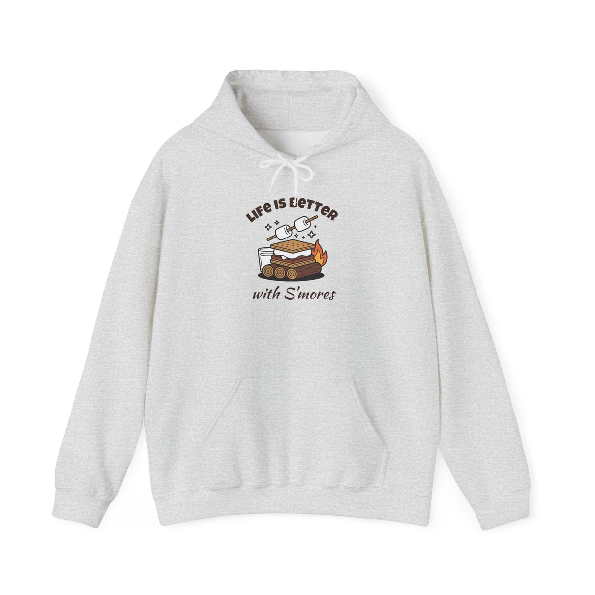 Life Is Better with S'mores Hoodie, Funny Camping Sweatshirt