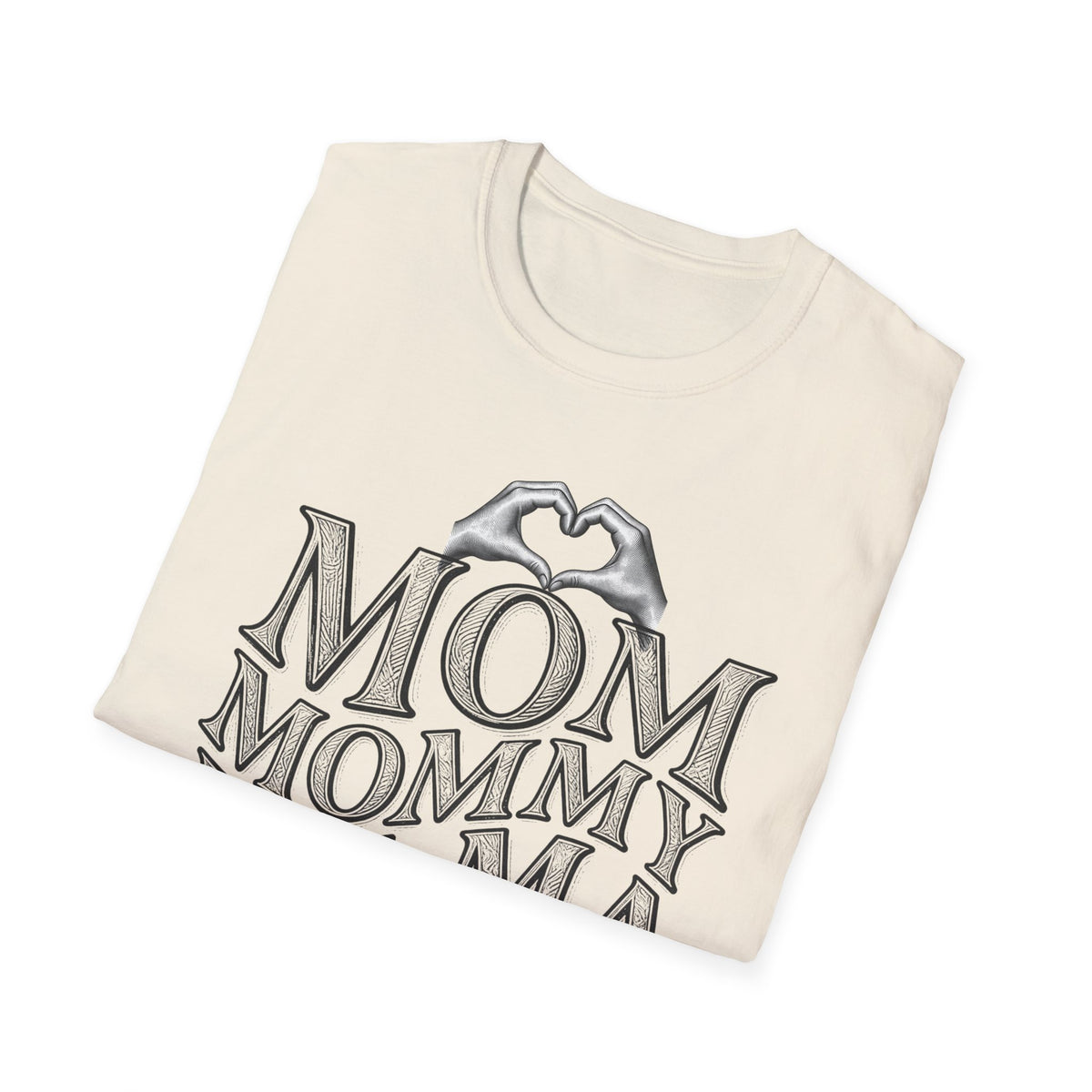 Mom Mommy Mama Mother Light Colored Shirt, Until the End of Time Mom Tee