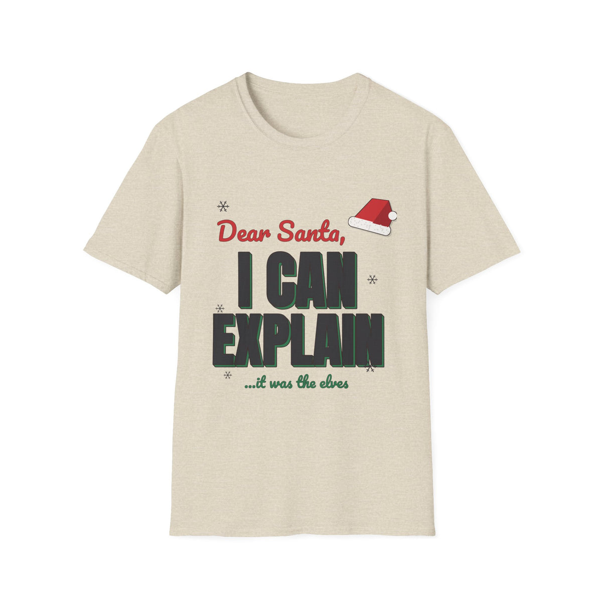 Dear Santa I Can Explain Shirt, Funny Christmas Tee