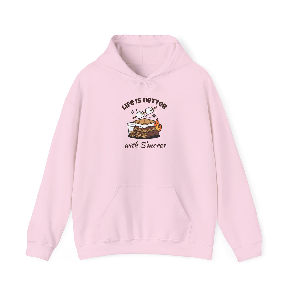 Life Is Better with S'mores Hoodie, Funny Camping Sweatshirt